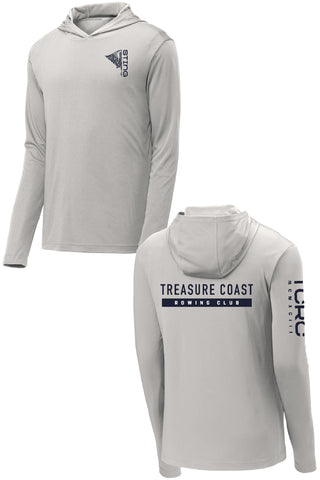 Treasure Coast Rowing Club UV PROTECT PosiCharge Hooded Pullover