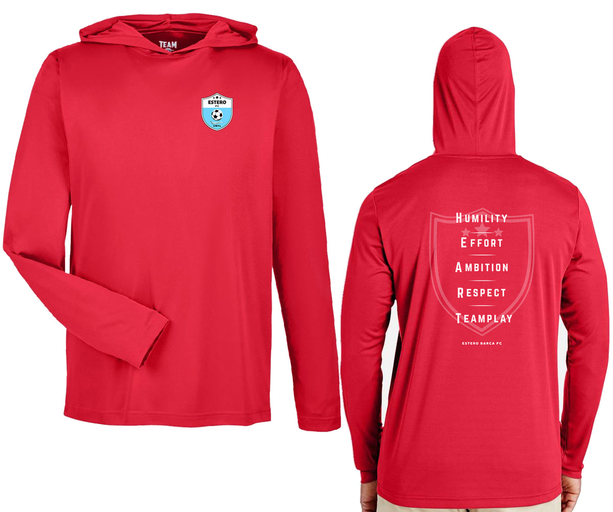 Estero Barca FC Performance Hooded Long Sleeve