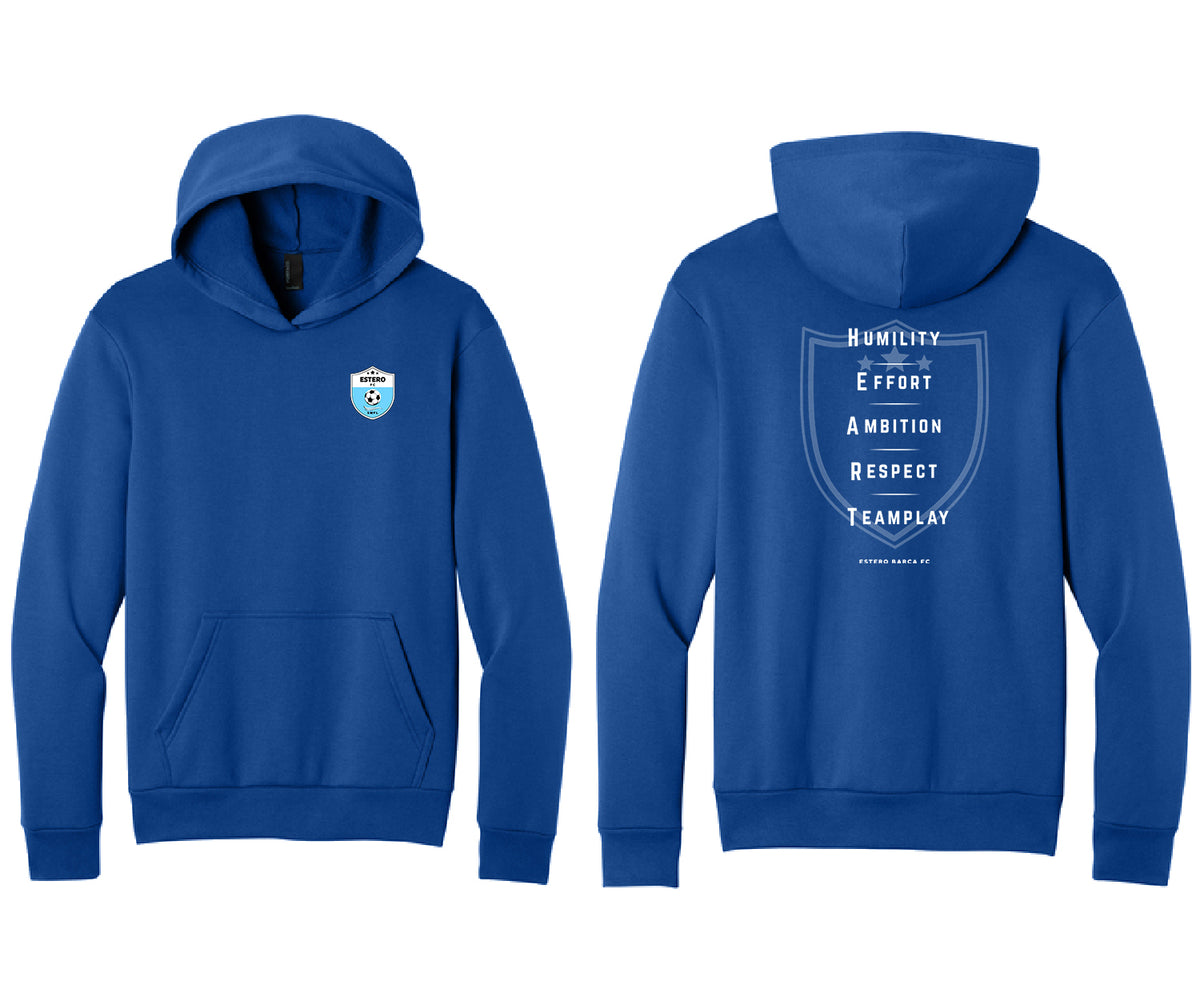 Estero Barca FC Easy Fleece Pullover Hooded Sweatshirt