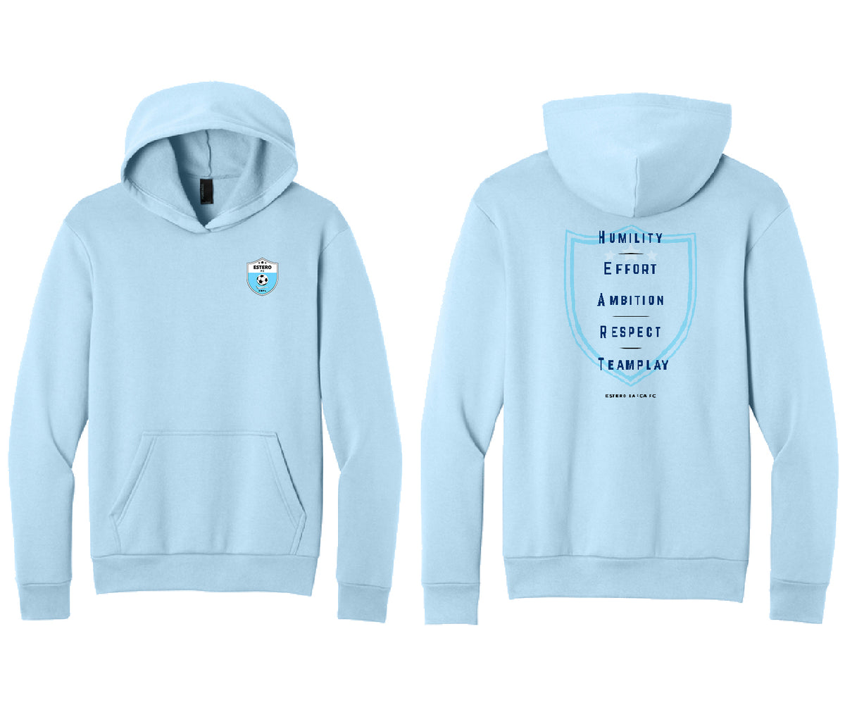 Estero Barca FC Easy Fleece Pullover Hooded Sweatshirt