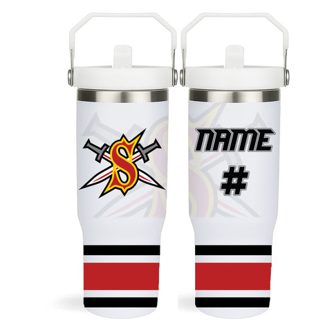Red Raiders Hockey 30oz Travel Tumbler