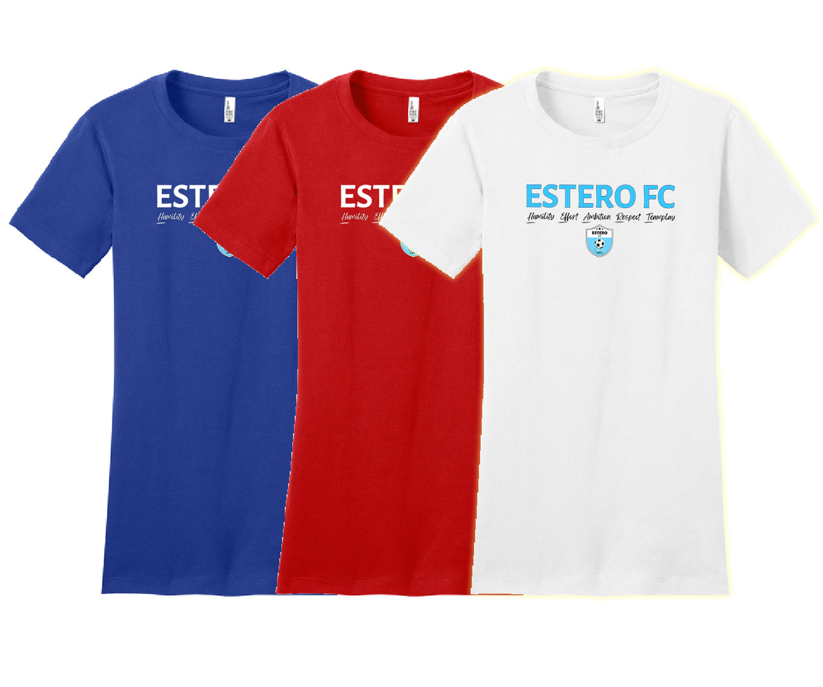 Estero Barca FC H.E.A.R.T. District Ladies Tee