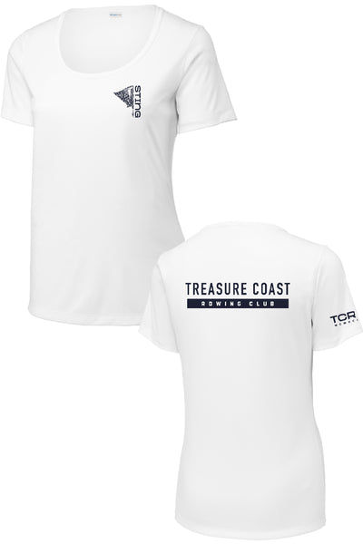Treasure Coast Rowing Club UV PROTECT Ladies Dri-Fit T-Shirt