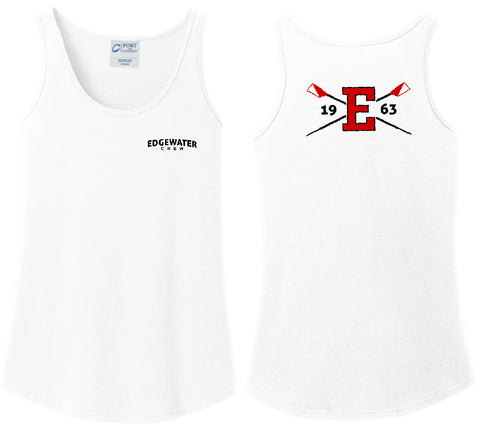 Edgewater Crew Port & Co™ Women's Core Cotton Tank Top
