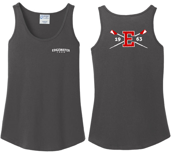 Edgewater Crew Port & Co™ Women's Core Cotton Tank Top