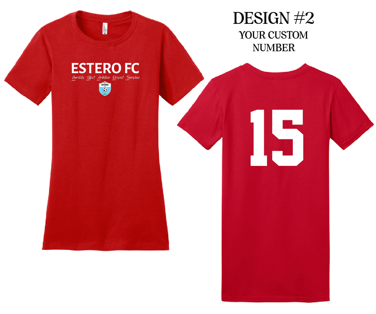 Estero Barca FC H.E.A.R.T. District Ladies Tee