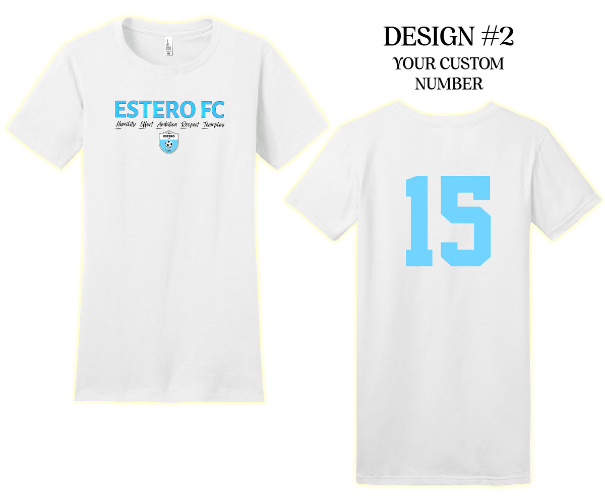Estero Barca FC H.E.A.R.T. District Ladies Tee
