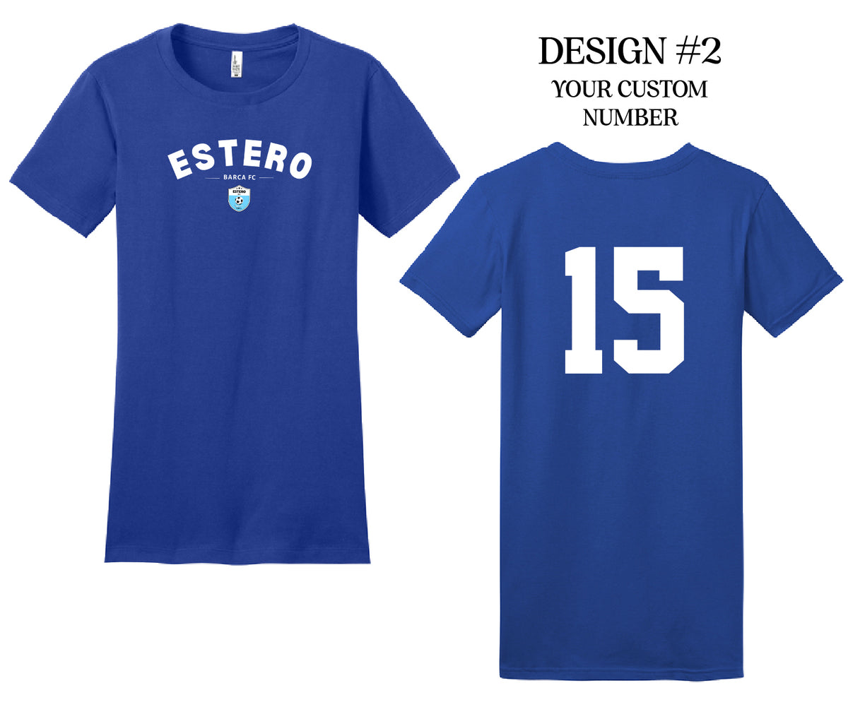 Estero Barca FC District Ladies Tee