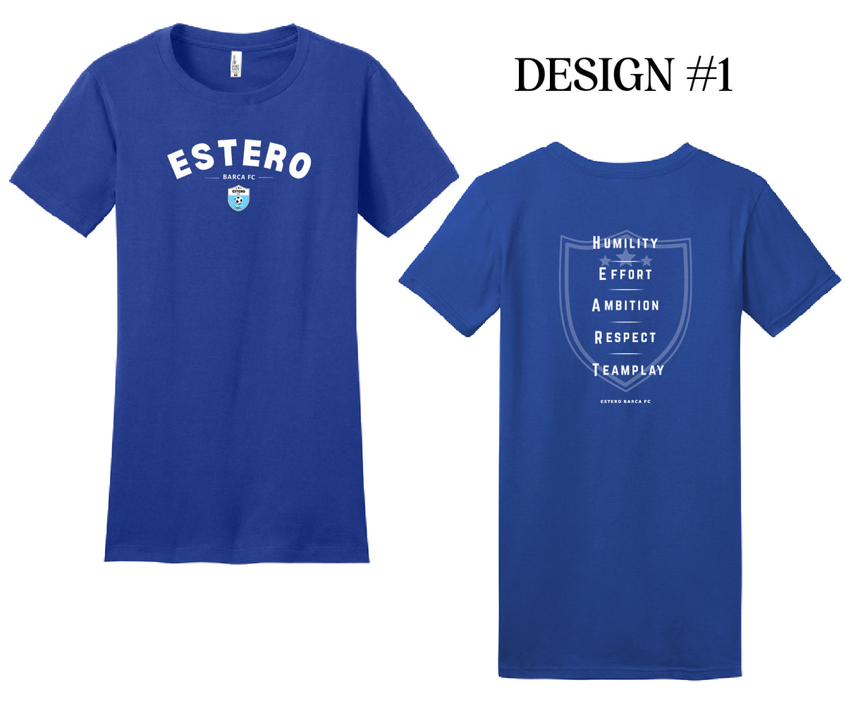 Estero Barca FC District Ladies Tee