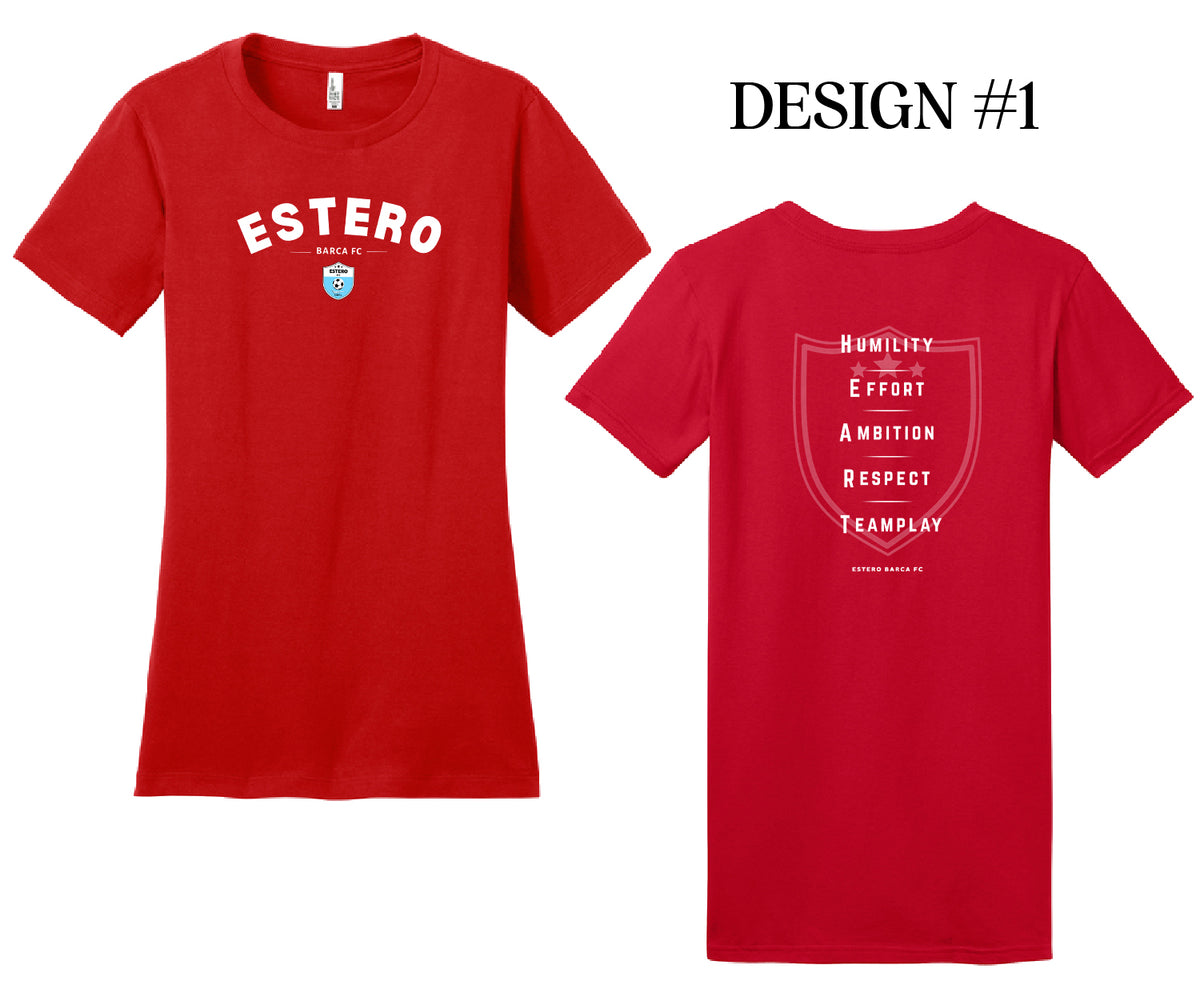 Estero Barca FC District Ladies Tee