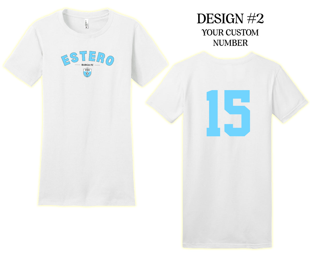 Estero Barca FC District Ladies Tee
