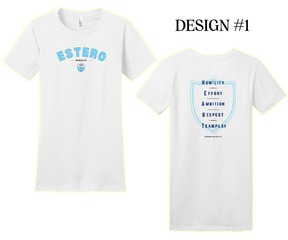 Estero Barca FC District Ladies Tee