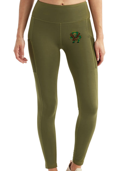 Dighton-Rehoboth TriDri Ladies' Mesh Pocket Danica Leggings