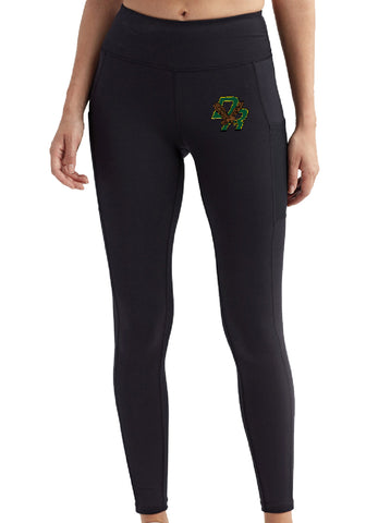 Dighton-Rehoboth TriDri Ladies' Mesh Pocket Danica Leggings