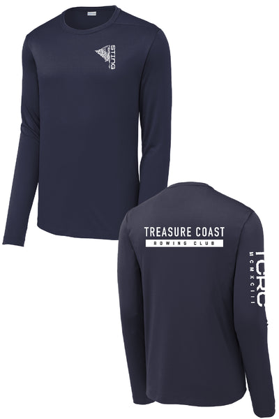 Treasure Coast Rowing Club UV PROTECT Long Sleeve Dri-Fit T-Shirt