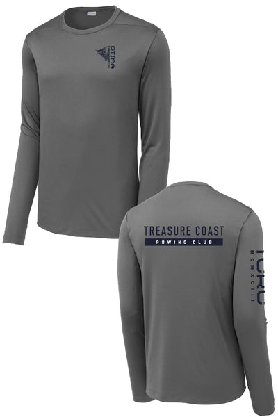 Treasure Coast Rowing Club UV PROTECT Long Sleeve Dri-Fit T-Shirt