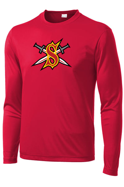 Red Raiders Hockey New Logo* Fundamentals Long Sleeve Dri-Fit Tee
