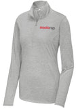 Asolo PosiCharge Ladies Tri-Blend Wicking 1/4-Zip Pullover