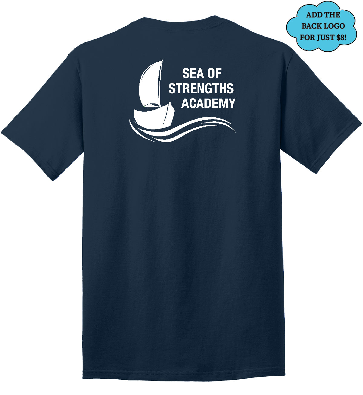 Sea of Strengths Academy Core Cotton Tee