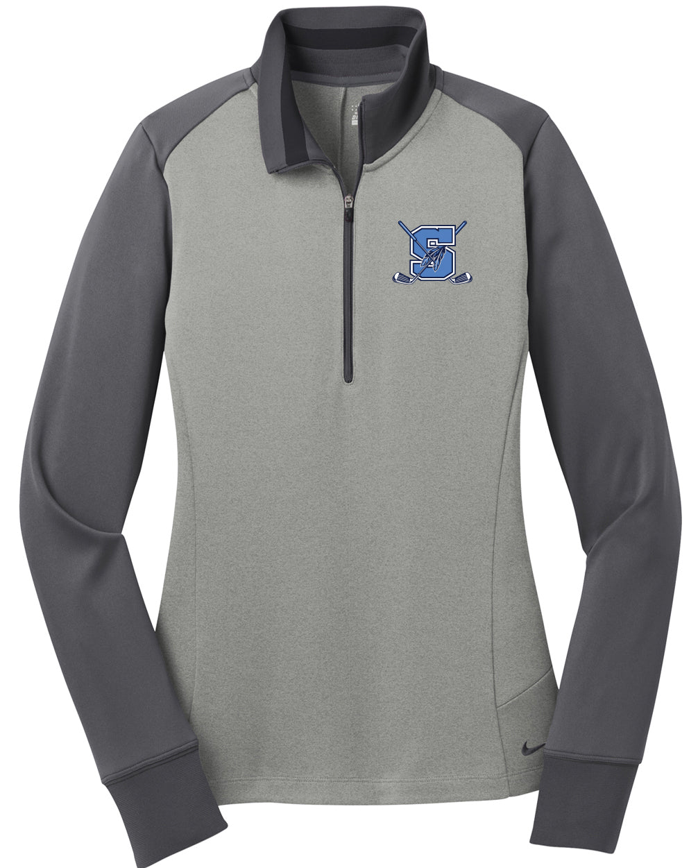 Seekonk Golf Team Nike Ladies Dri-FIT 1/2-Zip Cover-Up