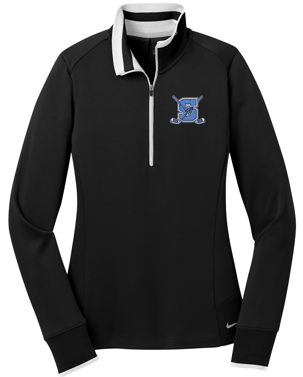 Seekonk Golf Team Nike Ladies Dri-FIT 1/2-Zip Cover-Up