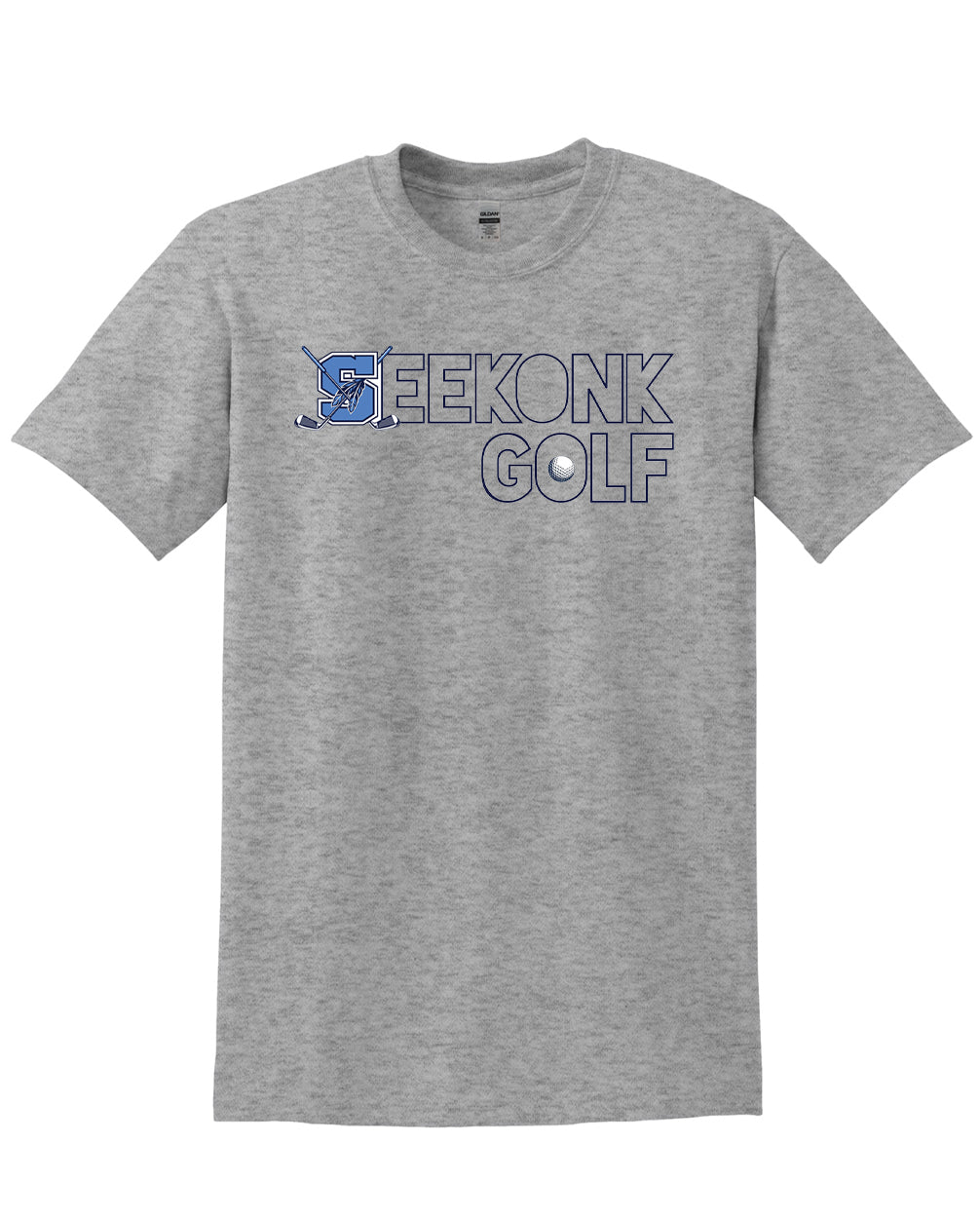 Seekonk Golf Logo DryBlend Tee