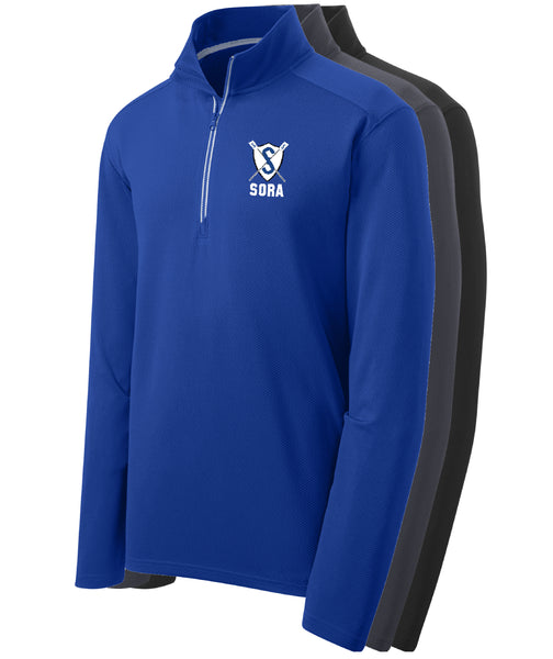 South Orlando Rowing Association Sport-Wick Textured 1/4-Zip Pullover