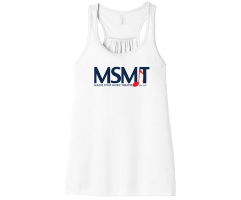 Maine State Music Theatre Ladies Flowy Racerback Tank