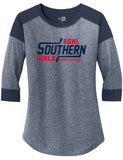 SGHL Ladies Heritage Blend 3/4-Sleeve Raglan Tee