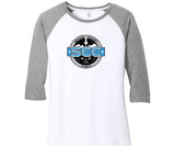 Space Coast Crew Ladies Alternative Logo Vintage Raglan