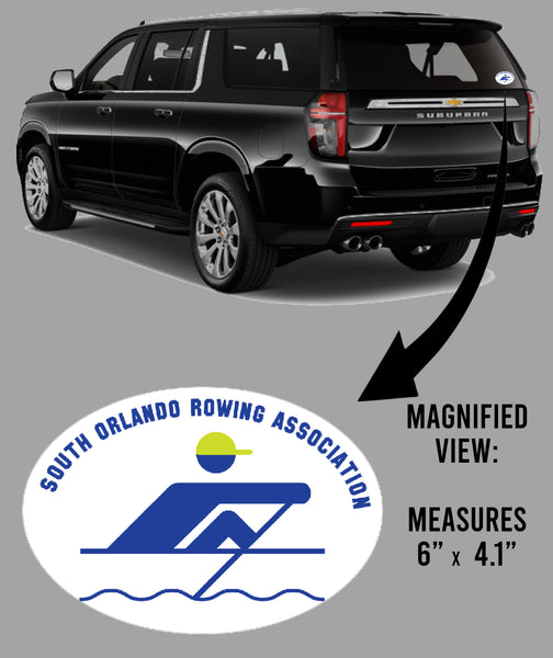 South Orlando Rowing Association Logo Sticker