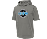 Space Coast Crew Alternative Logo Sport-Wick Fleece Short Sleeve Hooded Pullover