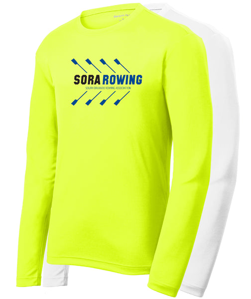 SORA Rowing RacerMesh Long Sleeve Tee