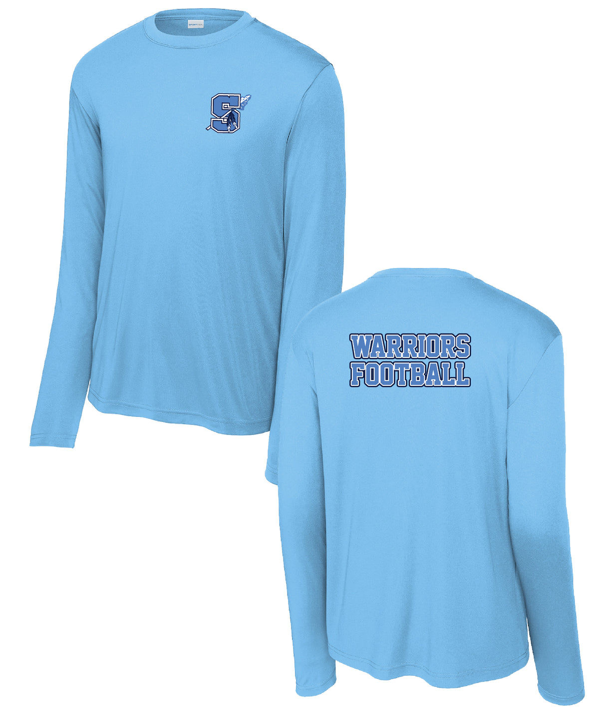 Seekonk Football Long Sleeve PosiCharge Competitor Tee