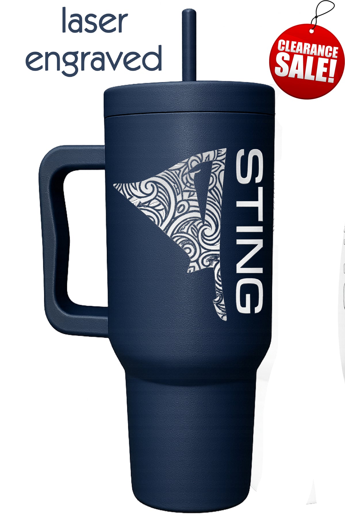 TCRC 40oz Engraved Mug - Stock Clearance Sale