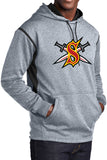 Red Raiders Hockey New Logo* Tech Fleece Colorblock Hooded Sweatshirt
