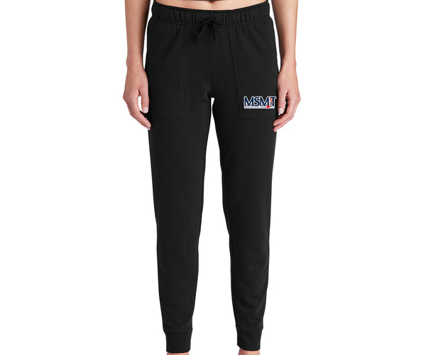 Maine State Music Theatre Ladies PosiCharge Tri-Blend Wicking Fleece Jogger