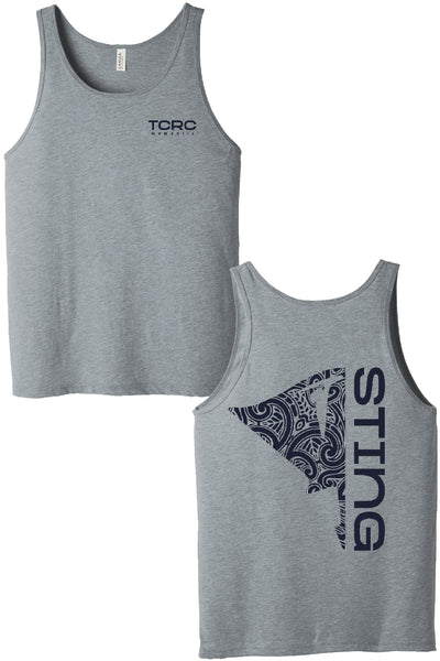 Treasure Coast Rowing Club Sting Logo Jersey Tank
