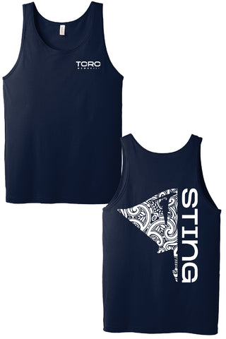 Treasure Coast Rowing Club Sting Logo Jersey Tank