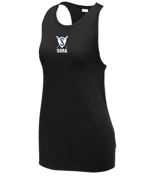 South Orlando Rowing Association Ladies PosiCharge Tri-Blend Wicking Tank