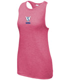 South Orlando Rowing Association Ladies PosiCharge Tri-Blend Wicking Tank
