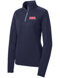 SGHL Ladies Sport-Wick Textured 1/4-Zip Pullover