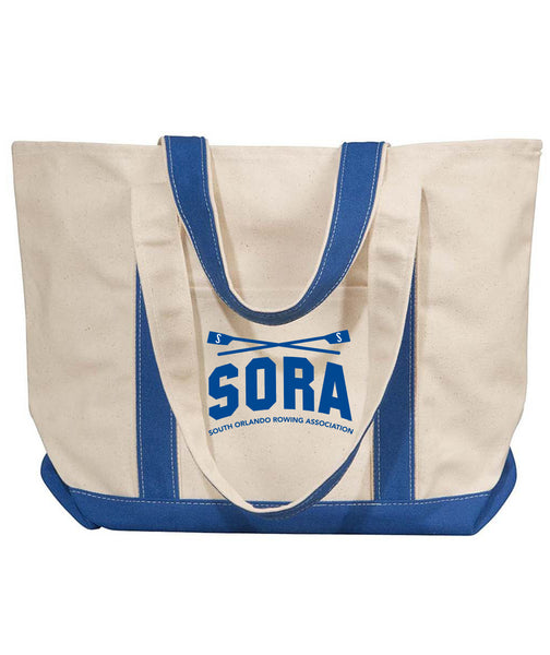 SORA Windward Large Cotton Canvas Tote