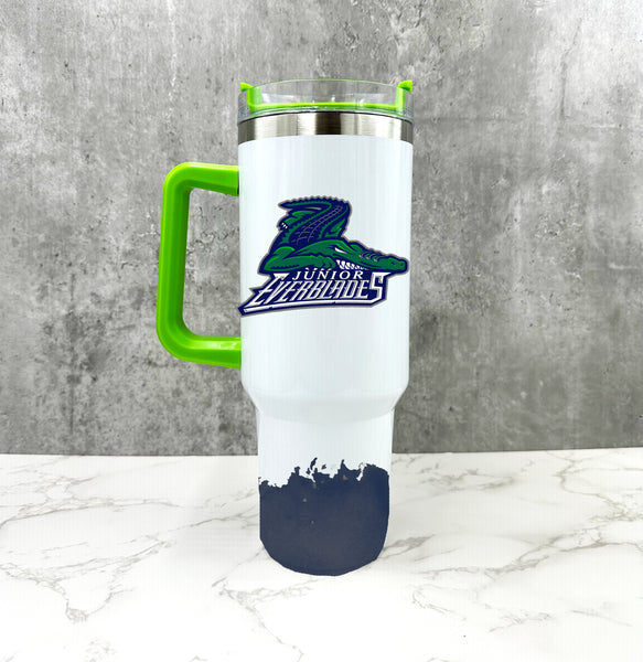 Jr. Everblades 40oz Tumbler with optional Name/#