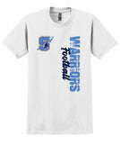 Seekonk Football Warriors Distressed Logo T-shirt