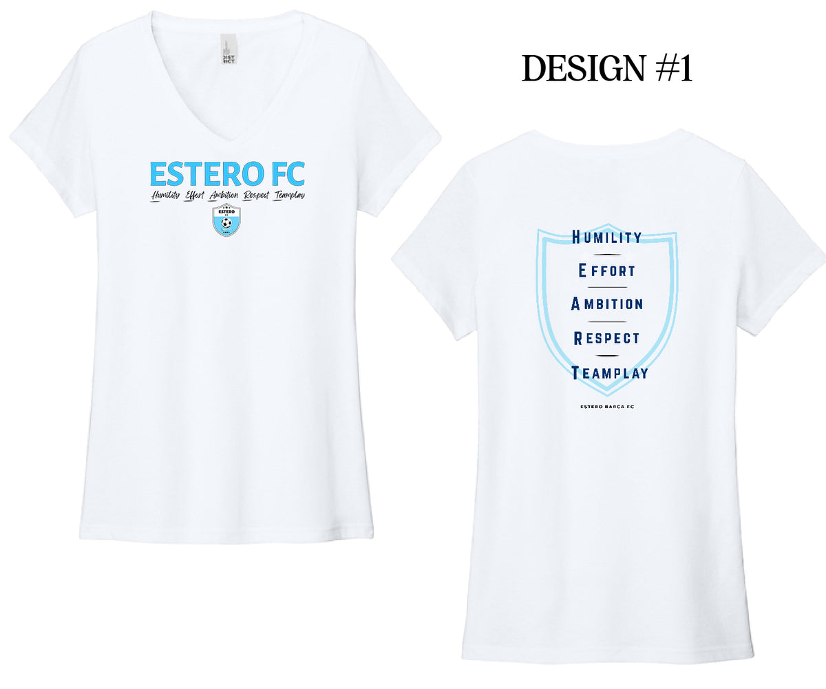 Estero Barca FC District V-Neck Tee