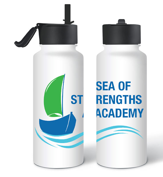 Sea of Strength Academy Sport Water Bottle