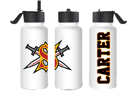 Red Raiders Hockey Sport Water Bottle