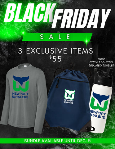 Newport Whalers Off Ice Exclusive Bundle