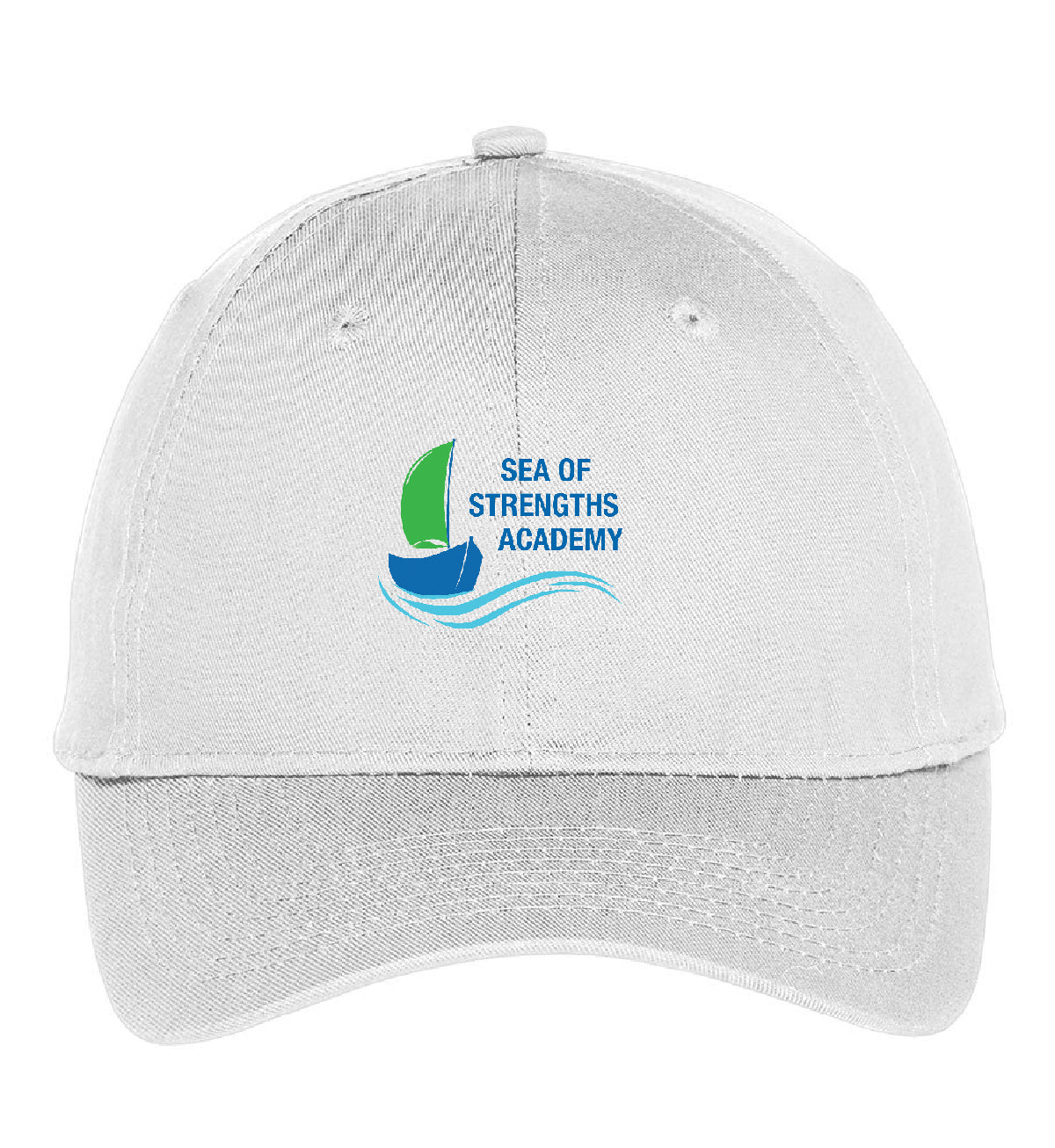 Sea of Strengths Academy Six-Panel Unstructured Twill Cap